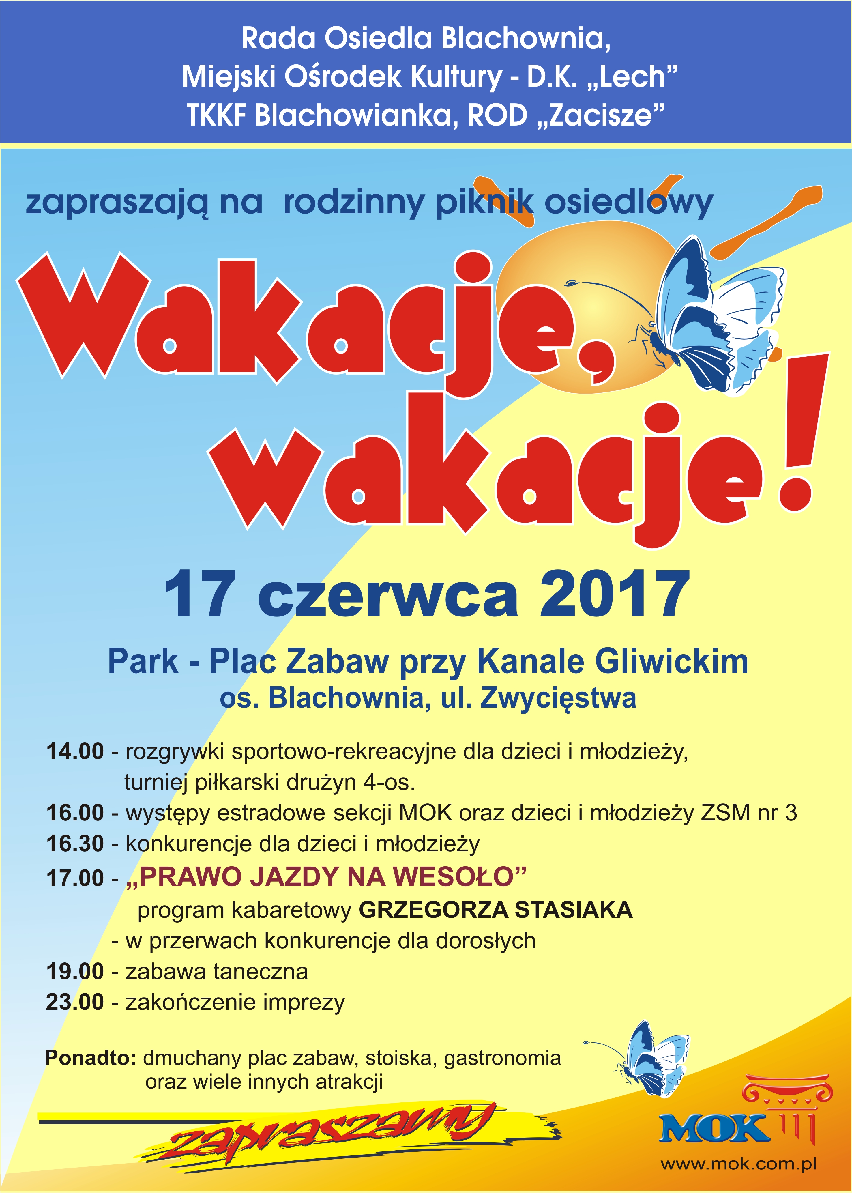 Wakacje wakacje 2017