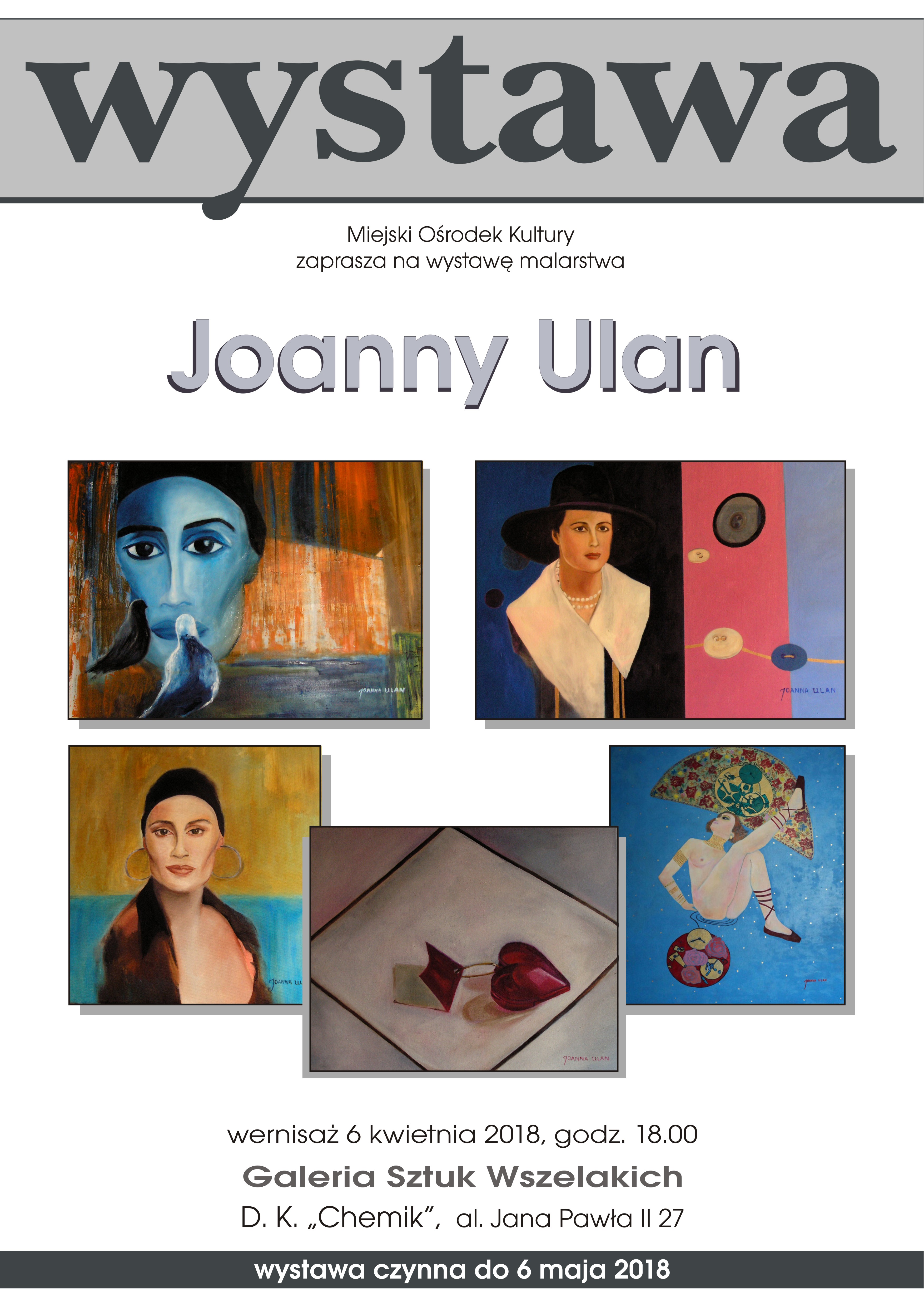 Wystawa Joanny Ulan
