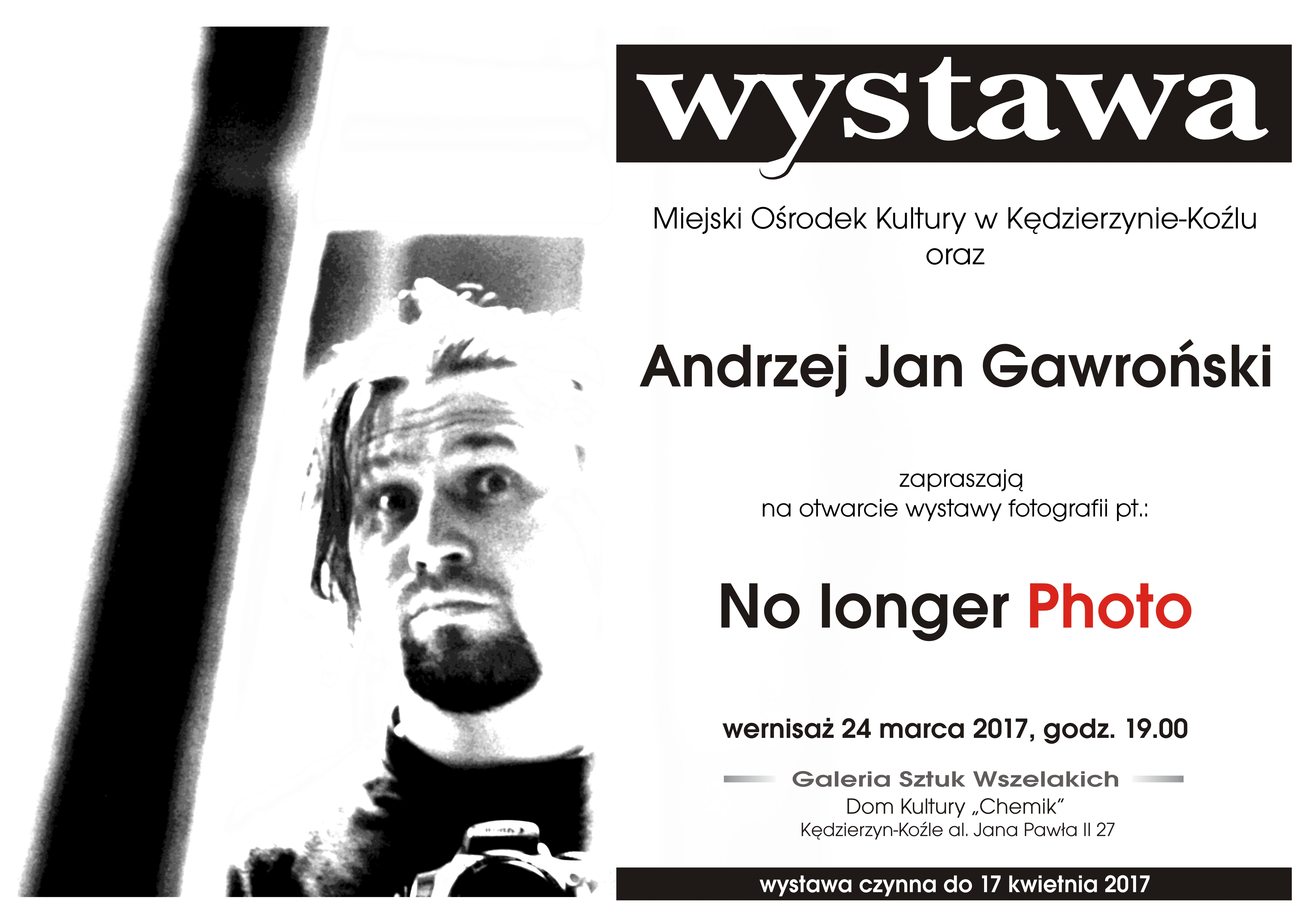 A Gawroński wystawa plakat