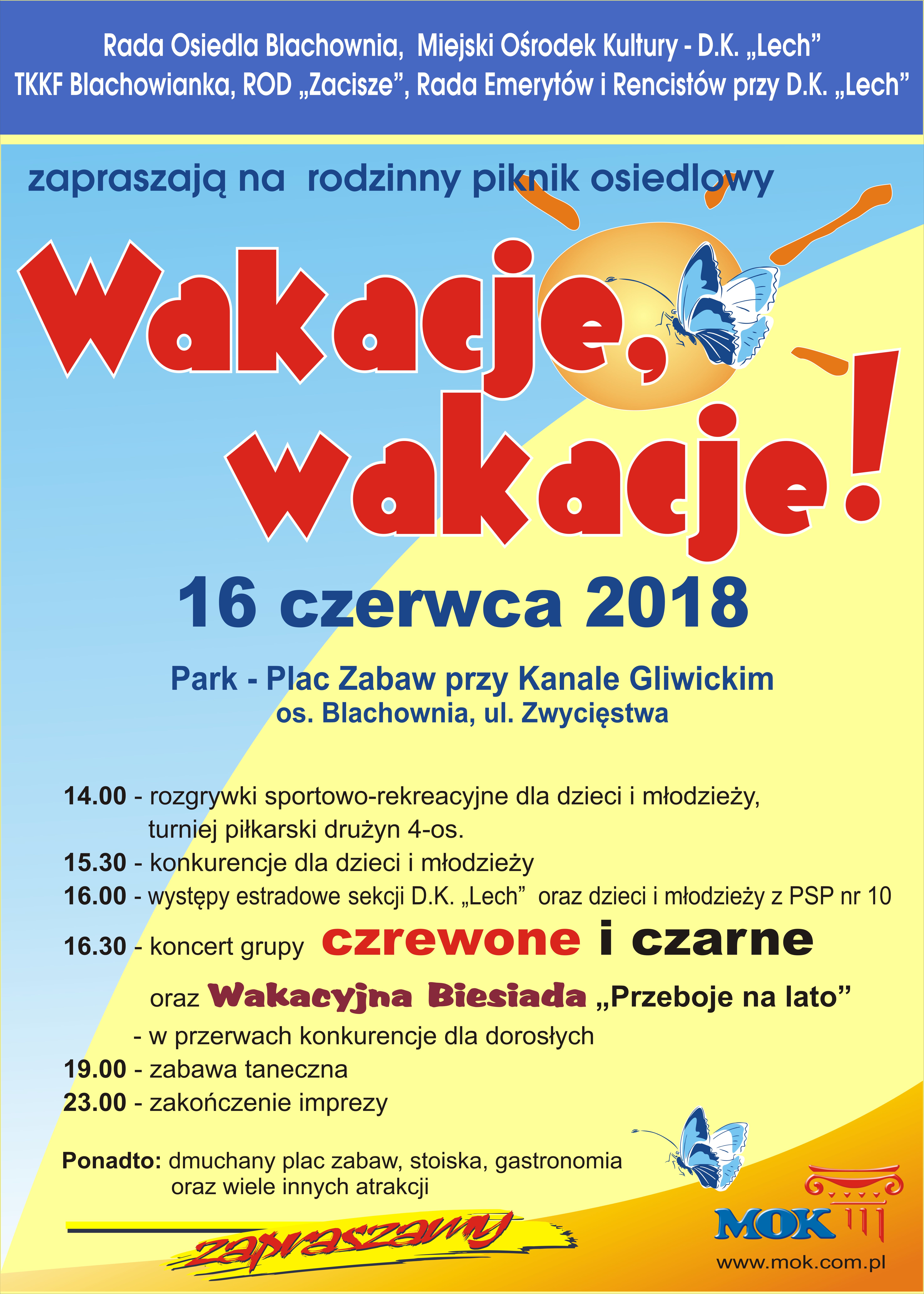 Wakacje wakacje 2018